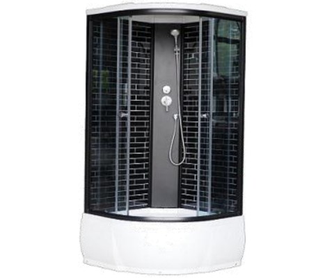 Душевая кабина 22К стекло 4мм, высокий поддон Дана