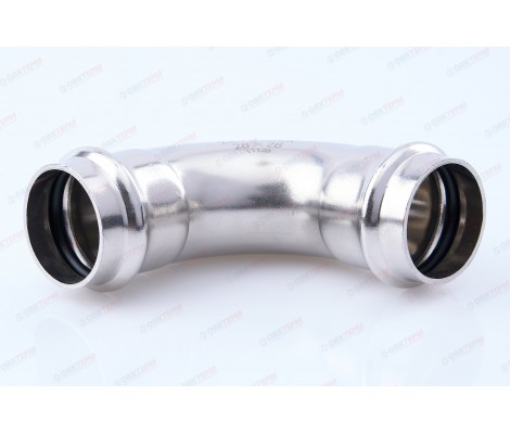 Угол пресс 45°х 28 из нержавеющей стали однораструбный TIM 