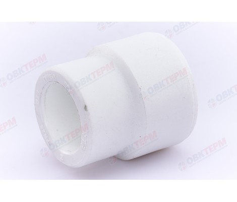 Муфта переходная 40*25 вн белая RTP