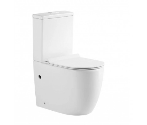 Унитаз-компакт REDO RD-7002T безободковый, SC, ультратонкое, дюропласт, прям. выпуск Унитаз-компакт REDO RD-7002T безободковый, SC, ультратонкое, дюропласт, прям. выпуск