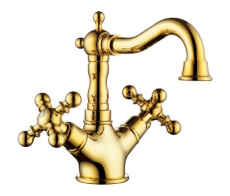 Смеситель для раковины G1389-6 золото Gappo