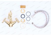 Смеситель для раковины G1389-6 золото Gappo