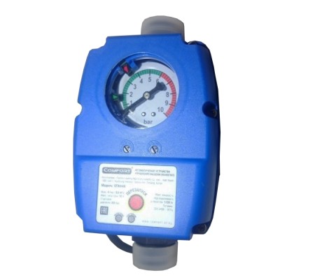 Устройство давления с евророзеткой GFAm4А синий Комфорт Устройство давления с евророзеткой GFAm4А синий Комфорт