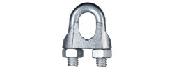 Зажим для стальных тросов 8 мм.