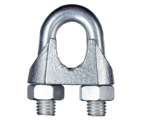 Зажим для стальных тросов 8 мм.