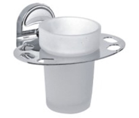 Держатель со стаканом F1906-1 стеклом Frap