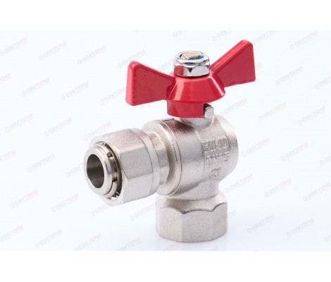 Кран шаровой с накидной гайкой 1/2