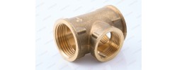 Тройник латунь     1