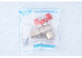 Кран шаровый с американкой угловой EUROPRODUCT  1/2