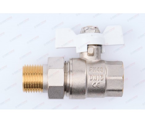 Кран шаровой с американкой 1/2