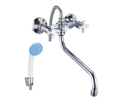 Смеситель для ванны JIK7 102-A длинный Zerix