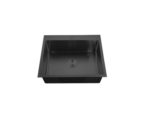 Мойка ZH5045-215 из нержавеющей стали черная SUS304 NANO Zerix
