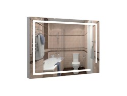 Зеркало 60*80 LED подсветкой 6000К 9,6 Вт/м с сенс.выкл 319ску КЗСК