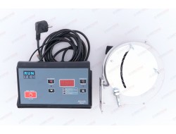 Автоматический поддув воздуха в котле (регулятор+вентилятор) RUN TEC Металлическая крыльчатка