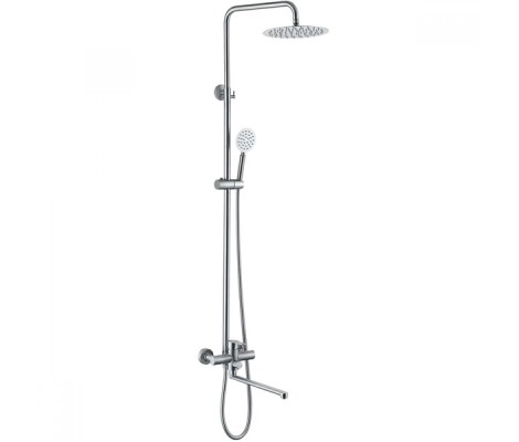 Душевая колонна со смесителем DAX-006-J-35 cm из нержавеющей стали Zerix