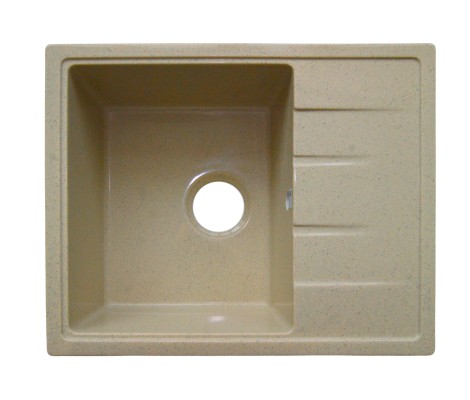 Мойка керамогранитная S-17 прямоугольная бежевая глянец Simgran Мойка керамогранитная S-17 прямоугольная бежевая глянец Simgran