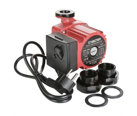 Циркуляционный насос для отопления RS 25/6-130 с гайками VRS.256.13.0 Valtec Циркуляционный насос для отопления RS 25/6-130 с гайками VRS.256.13.0 Valtec