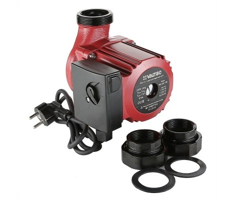 Циркуляционный насос для отопления RS 32/8-180 с гайками VRS.328.18.0 Valtec