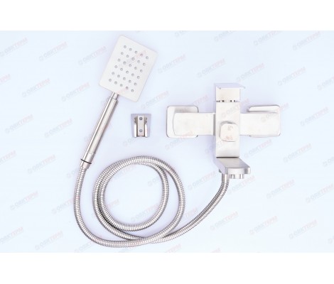 Смеситель для ванны KUB 009 &Oslash;40 короткий из нержавеющей стали SUS304 Mixxus 