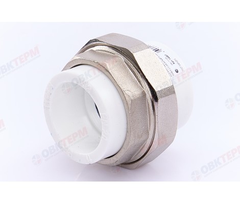 Разборное соединение 32 труба-труба белое RTP