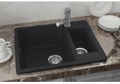 Мойка керамогранитная U - 106 - 308 черный Ulgran