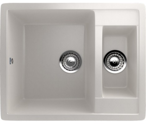Мойка керамогранитная U - 106 - 331 белая Ulgran 