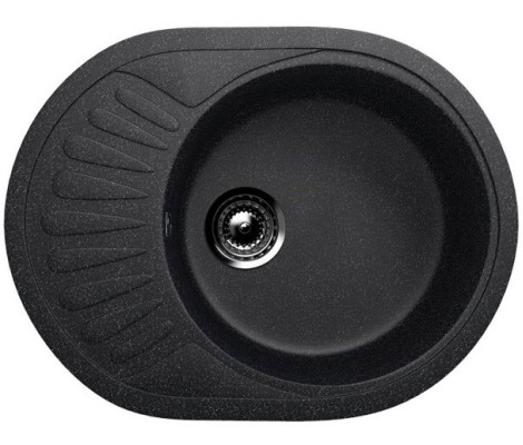 Мойка керамогранитная U - 107м - 308 черный Ulgran