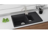 Мойка керамогранитная U - 205 - 308 черный Ulgran Мойка керамогранитная U - 205 - 308 черный Ulgran