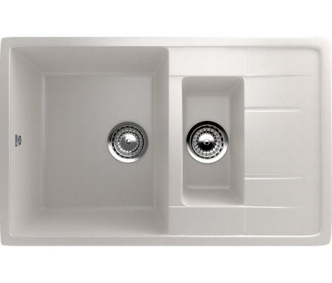 Мойка керамогранитная U - 205 - 331 белая Ulgran Мойка керамогранитная U - 205 - 331 белая Ulgran