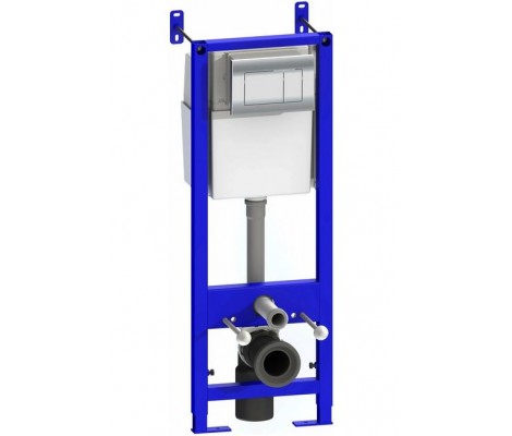 Инсталляция с хромированной кнопкой СИ 01.04.54.00.1 Псков