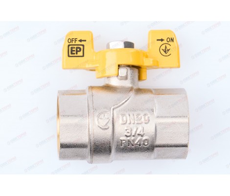 Кран шаровый ГАЗ EUROPRODUCT 3/4