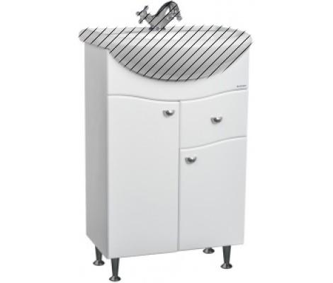 Тумба Уют 50 под умывальник Ладога 50 Flamenco