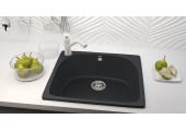 Мойка керамогранитная U - 408 - 308 черный Ulgran