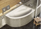 Ванна акриловая Nero R 150*95 Alex Baitler