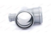 Крестовина канализационная 110/110/50/90° BF Plastek