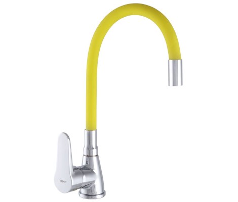Смеситель для кухни SOP7 146 желтый Reflector &Oslash;40 на гайке Zerix