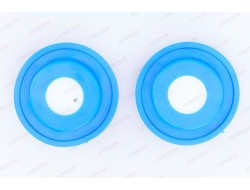 Комплект для полотенцесушителя Белый заглушка+кран Маевского SET-05 - 1/2 Koer