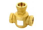 Термостатический смесительный клапан для твердотопливных котлов Rp 1
