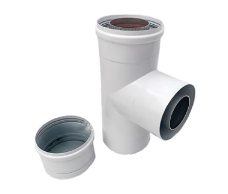 Конденсатоотводчик Т-образный 60/100 Camino