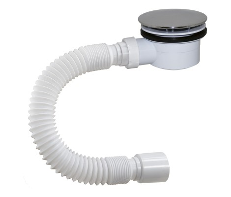 Сифон для душевого поддона с гибкой трубкой 1 1/2