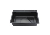 Мойка GS7246-6 с коландером черная Gappo