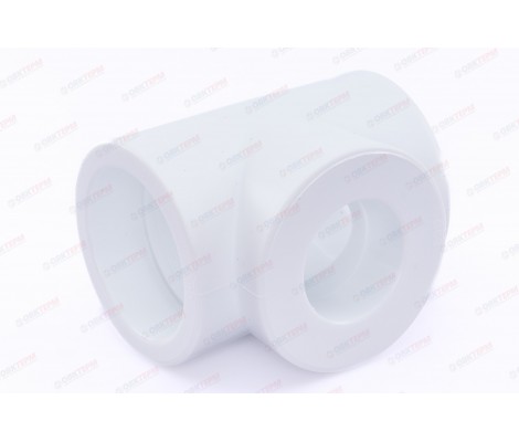 Тройник 90*63*90 белый RTP