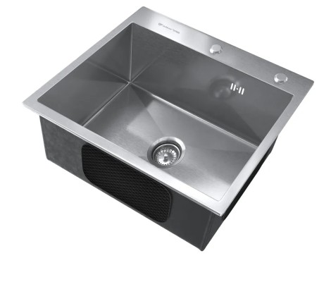 Мойка Steel 500 брашированная сталь Ulgran