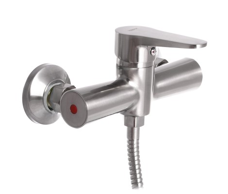 Смеситель для душевой кабины PUD5 146 нержавеющая сталь Zerix