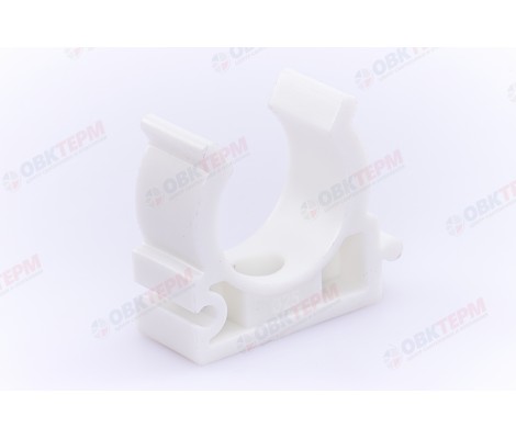 Крепление 25 без защелки белый RTP Крепление 25 без защелки белый RTP