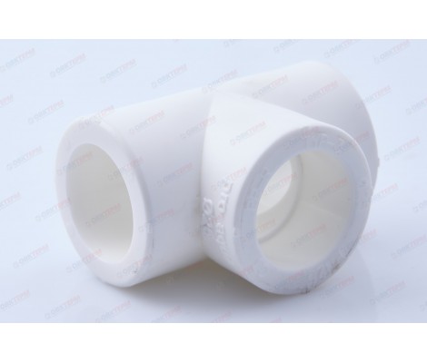 Тройник 25 белый Pro Aqua