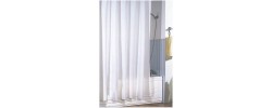 Шторка для ванной SCP-001-180x180 из полиэтилена цвет белый ZERIX