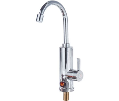 Водонагреватель 3,3 kW  проточный с индикатором температуры, Reset ELW14-E Zerix