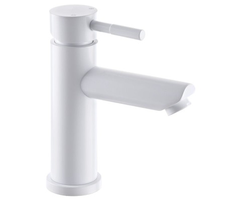 Смеситель для умывальника нержавеющая сталь SUS-001-A белый Mixxus