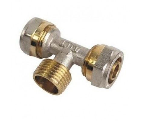 Тройник  обжимной  TIM / FRAP 20*1/2